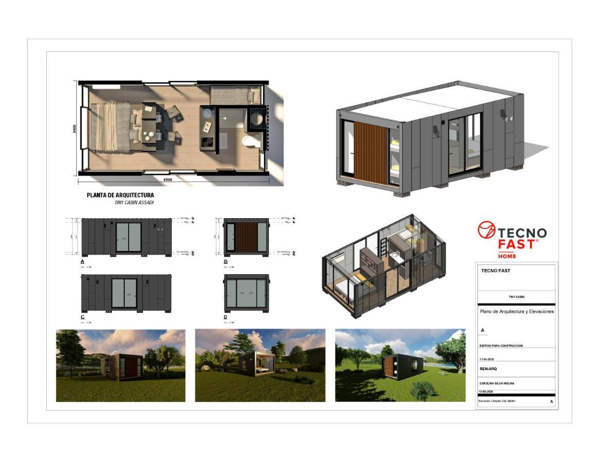 Apartmán Tiny Colchagua Cabanas Y Padel Santa Cruz Exteriér fotografie